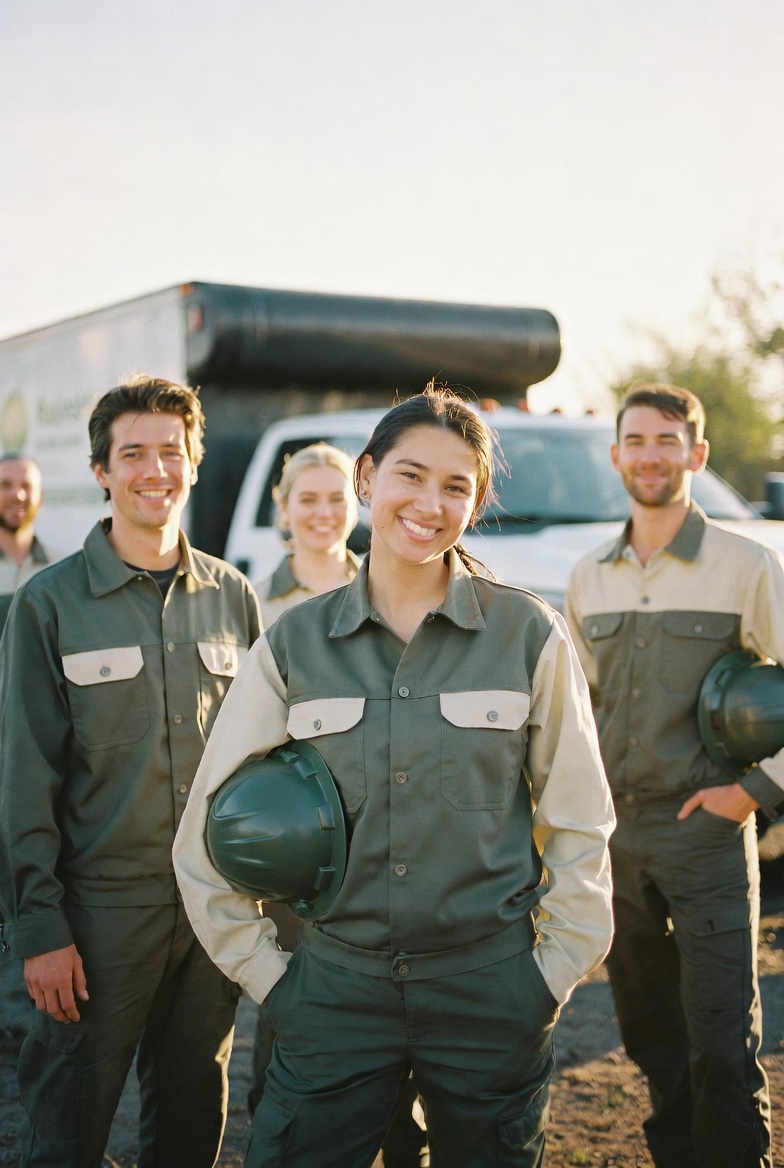 Electron Sun installation team on-site